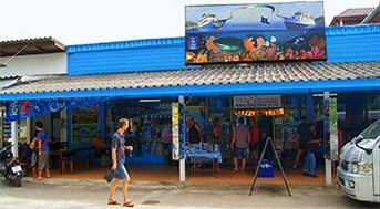 our dive center